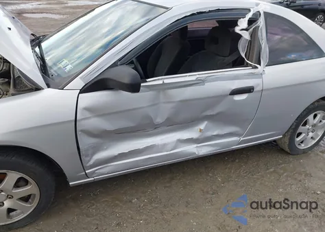 2001 Honda Civic Lx from USA, damaged, VIN 1HGEM22531L110041